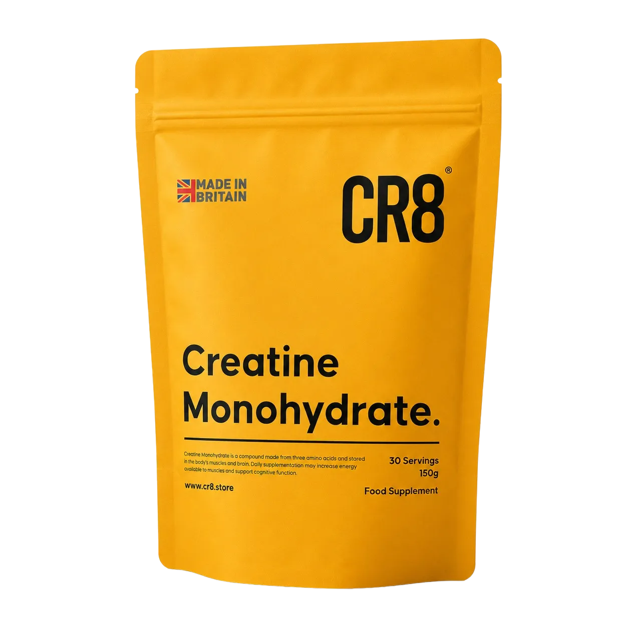 CR8 Creatine Monohydrate pouch